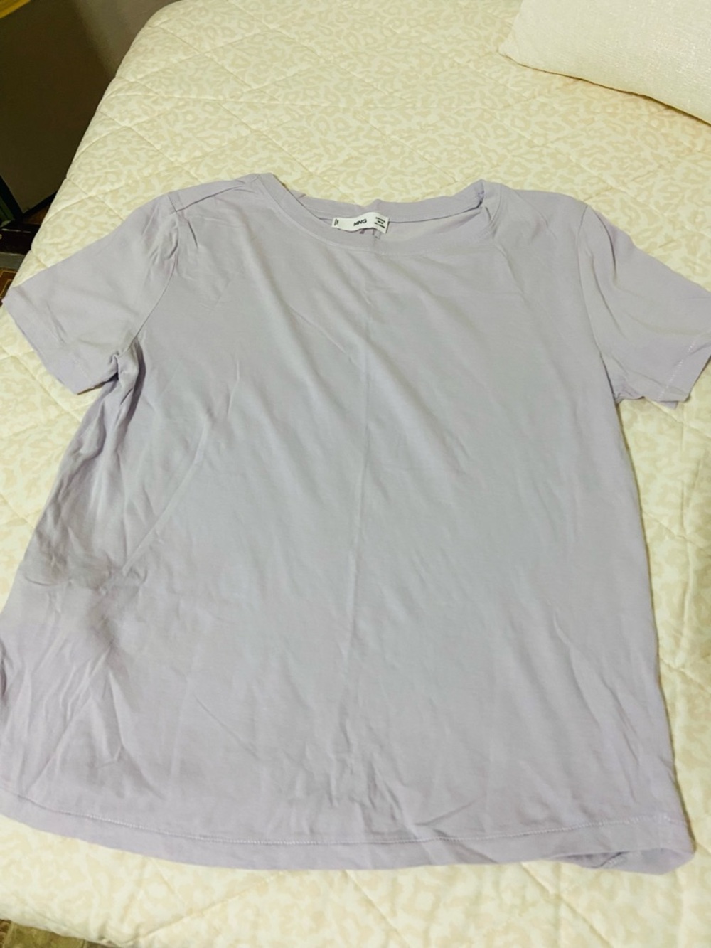 Mango Crewneck Tee - Short Sleeve Women’s Top